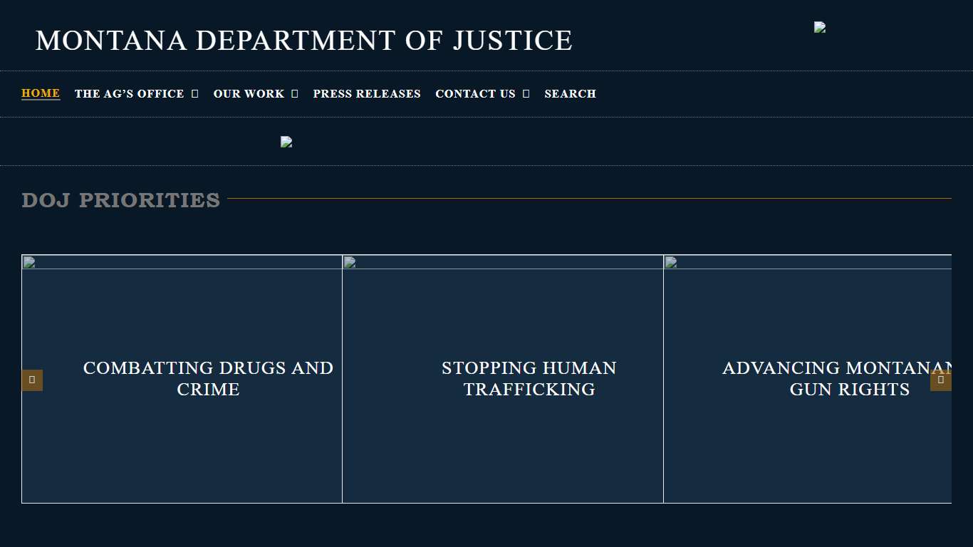 Montana Department of Justice